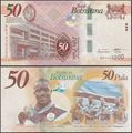 Picture of Botswana,P28,B131,50 Pula,2026,Comm 