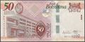 Picture of Botswana,P28,B131,50 Pula,2026,Comm 