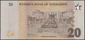 Picture of Zimbabwe,P116,B207,20 Zig Dollars,2026