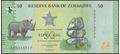 Picture of Zimbabwe,P117,B208,50 Zig Dollars,2026