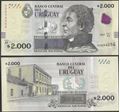 Picture of Uruguay,P099c,B558c,2000 Pesos Uruguayos,2021
