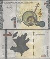 Picture of Azerbaijan,P38b,B408b,1 Manat,2023