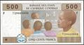 Picture of CAS Equatorial Guinea,P506F, B106Fc1,5000 Francs,2002