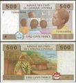 Picture of CAS Equatorial Guinea,P506F, B106Fc1,5000 Francs,2002