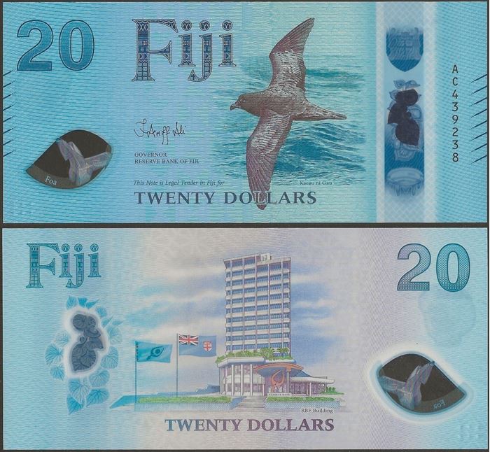 Picture of Fiji,P127,B536a,20 Dollars,2026