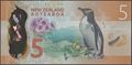 Picture of New Zealand,P191b,B137b,5 Dollars,2018