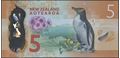 Picture of New Zealand,P191,B137,5 Dollars,2015