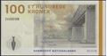 Picture of Denmark,P66d,B936d,100 Kroner,2015
