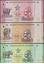 Picture of Zimbabwe,3 NOTE SET,10 to 50 Dollars,2026