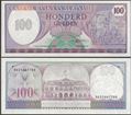 Picture of Suriname,5 NOTE SET,5 to 500 Gulden,1982-1985