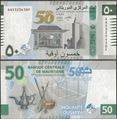 Picture of Mauritania,P28d,B131d,50 New Ouguiya,2023,DA