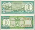 Picture of Netherlands Antilles,P16b,B215b,10 Gulden, 1984
