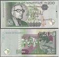 Picture of Mauritius,P61e,B427e,200 Rupees,2023