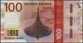 Picture of Norway,P54,B658,100 Kroner,2016