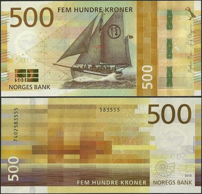 Picture of Norway,P56,500 Kroner,2018