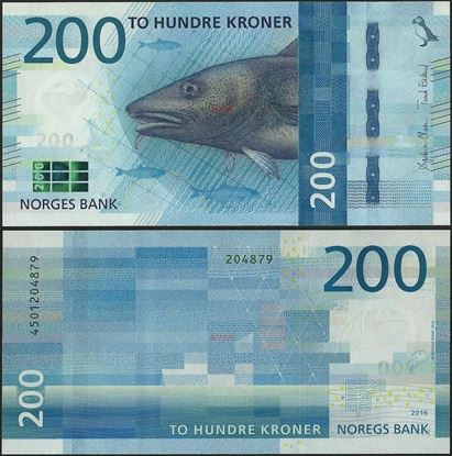 Picture of Norway,P55,200 Kroner,2017