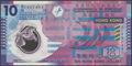 Picture of Hong Kong,P401,B820f,10 Dollars,2024,Polymer