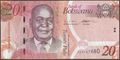 Picture of Botswana,P31,B125cz,20 Pula,2024,REPLACEMENT